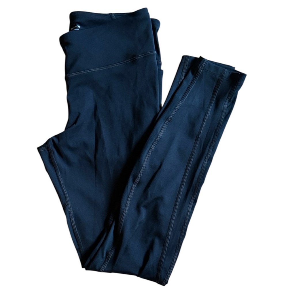 NEW UNDER ARMOUR HEATGEAR MIDRISE FULL LEGNTH BLACK COMPRESSION LEGGINGS MEDIUM